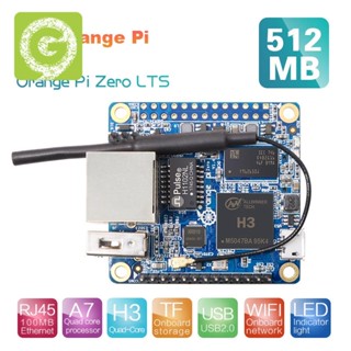 บอร์ดทดลอง 512MB สีฟ้า สําหรับ Orange Pi Zero LTS 1 ชิ้น