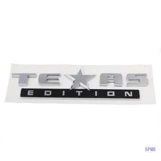 Super TEXAS EDITION สติกเกอร์ตราสัญลักษณ์ 3D สําหรับติดตกแต่งรถบรรทุก Chevy Silverado