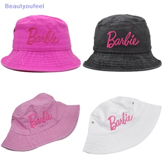 [Beautyoufeel] หมวกบังแดดลําลอง ปักลายตัวอักษร Barbie Y2K เหมาะกับฤดูร้อน สําหรับผู้หญิง