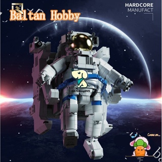 Baltan Toy BH1 บล็อคตัวต่อ รูปนักบินอวกาศ นักบินอวกาศ 90022 ของเล่นสําหรับเด็ก ET8Q