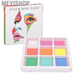 Meyishop Face Body Paint Oil 27g Odorless 9 Colors Palettes for DIY Painting   Adults  Party Cosplay