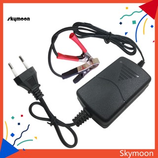 Skym* อุปกรณ์ชาร์จ 12V 1A แบบพกพา สําหรับบ้าน รถจักรยานยนต์