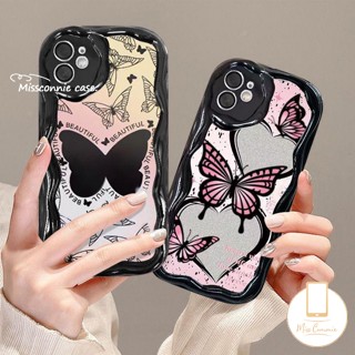 เคสโทรศัพท์มือถือนิ่ม ขอบโค้ง ลายผีเสื้อแฟนตาซี 3D สําหรับ Samsung A04 A12 A24 A14 A31 A53 A11 A03 A03s A04s A54 A20s A50 A20 A32 A23 A13 A21s A50s A51 A04E A52 A30 A02s A52s A33 A34 A10s