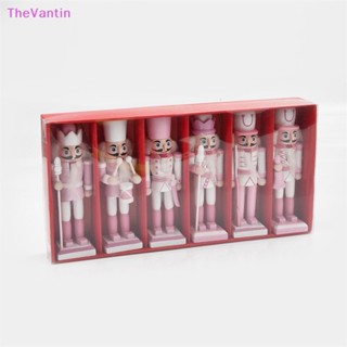 Thevantin ตุ๊กตาการ์ตูนทหารวอลนัท แครกเกอร์ เครื่องประดับ สําหรับตกแต่งโต๊ะ