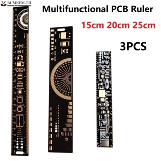 ไม้บรรทัด PCB สําหรับวิศวกรอิเล็กทรอนิกส์ สําหรับ Geeks Makers IC SMD Diode เครื่องมือวัด