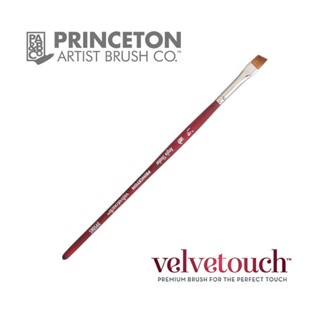 Princeton 3950 Velvetouch แปรงสังเคราะห์ Sable Brush // Angle Shader