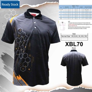 [พร้อมส่ง] Odeen_เสื้อยืดโปโลแขนสั้น พิมพ์ลาย Berkolar Lelaki Hari Sukan Family Day XBL70