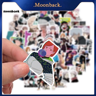 &lt;moonback&gt; สติกเกอร์ ลายกราฟฟิตี้ กันน้ํา สําหรับตกแต่งสเก็ตบอร์ด DIY 50 ชิ้น