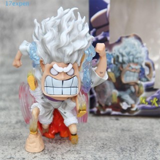 Expen โมเดลฟิกเกอร์ PVC รูปปั้นอนิเมะ Nika Luffy Gear 5 ของเล่นสําหรับเด็ก