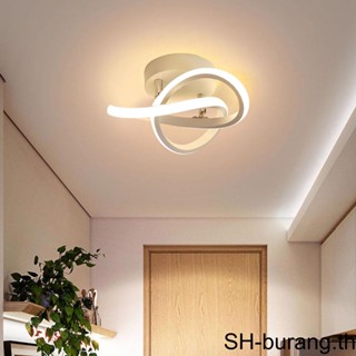 โคมไฟเพดาน LED 18W 110V อลูมิเนียม สไตล์นอร์ดิก สําหรับห้องน้ํา ห้องนอน โรงแรม
