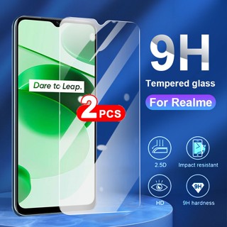 ฟิล์มกระจกนิรภัยกันรอยหน้าจอ สําหรับ Realme 3 5 5i 6 6i 7 7i 8 8i 9 9i 10 Pro Plus