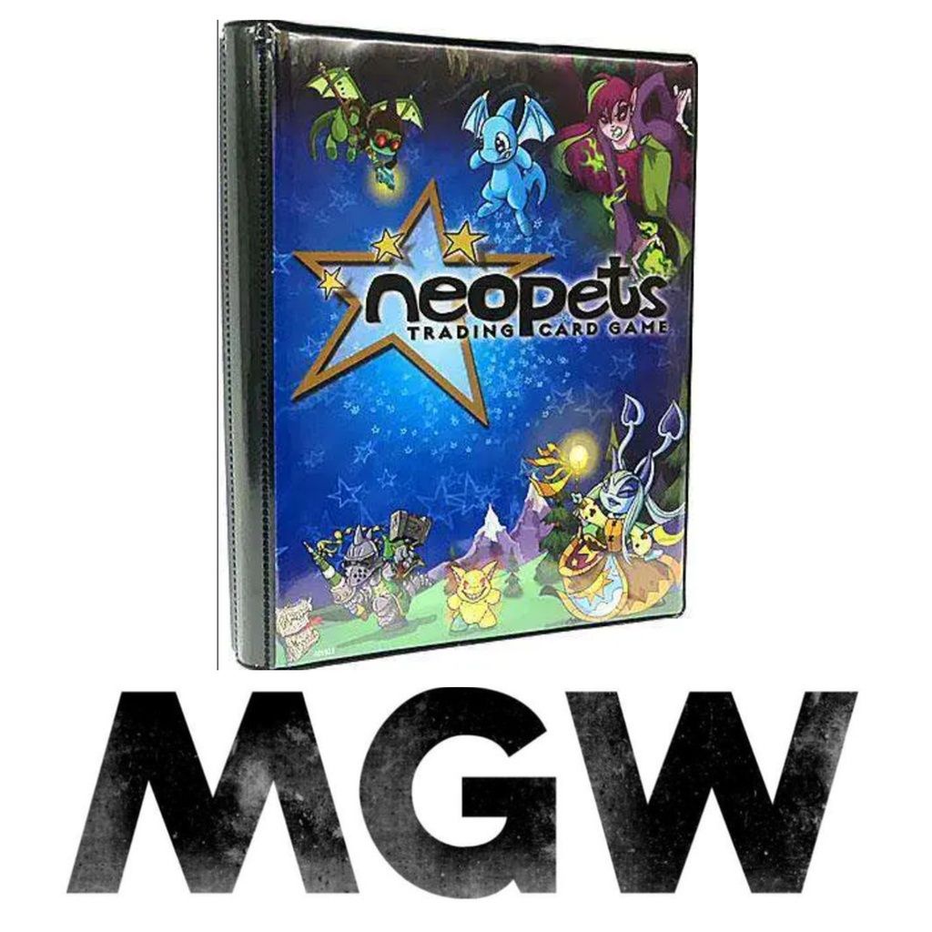 *READ* Ultra Pro Neopets 4-Pocket Binder ใหม่เอี่ยมยังไม่ได้ใช้งาน