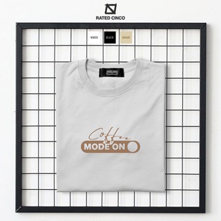 COFFEE MODE ON | Coffee Lovers Design | Minimalist Design | Aesthetic | Unisex | RATED CINCO_01