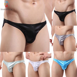 【TRSBX】Fashion Underwear Briefs Mens Nylon Panties Thong Breathable Underpants