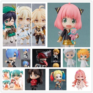 โมเดลฟิกเกอร์ Nendoroid Genshin Impact Spy X Family Chainsaw Man Hatsune Miku ของเล่นสําหรับเด็ก