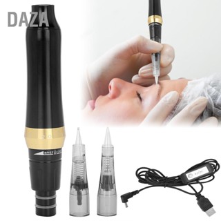 DAZA เครื่องไมโครเบลด กึ่งถาวร คิ้ว ปาก สัก แต่งหน้า ปากกาสัก US Plug 100240V