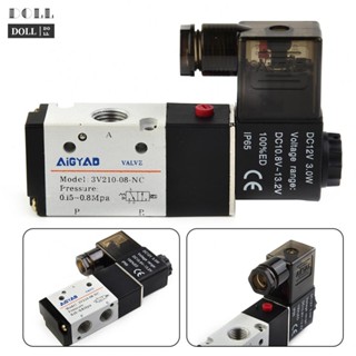 ⭐2023 ⭐Solenoid Valve 0.15-0.8MPa 1/4 PT Air Pneumatic 3 Way DC 12V G 1/4 3V210-08 New