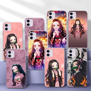 เคสโทรศัพท์มือถือแบบนิ่ม TPU ใส ลายอะนิเมะ nezuko x fem reader 48AS สําหรับ Redmi S2 Note 9S 10 Note 11S 11 PRO