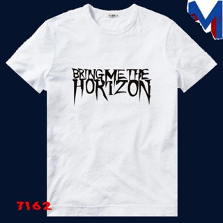 เสื้อยืดแขนสั้นเสื้อยืด พิมพ์ลายวง BMTH Bring Me The Horizon สําหรับผู้ชายS-5XL