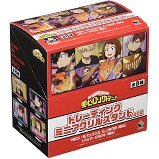 【Direct from japan】กล่องอะคริลิค My Hero Academia Trading Mini Vol.2