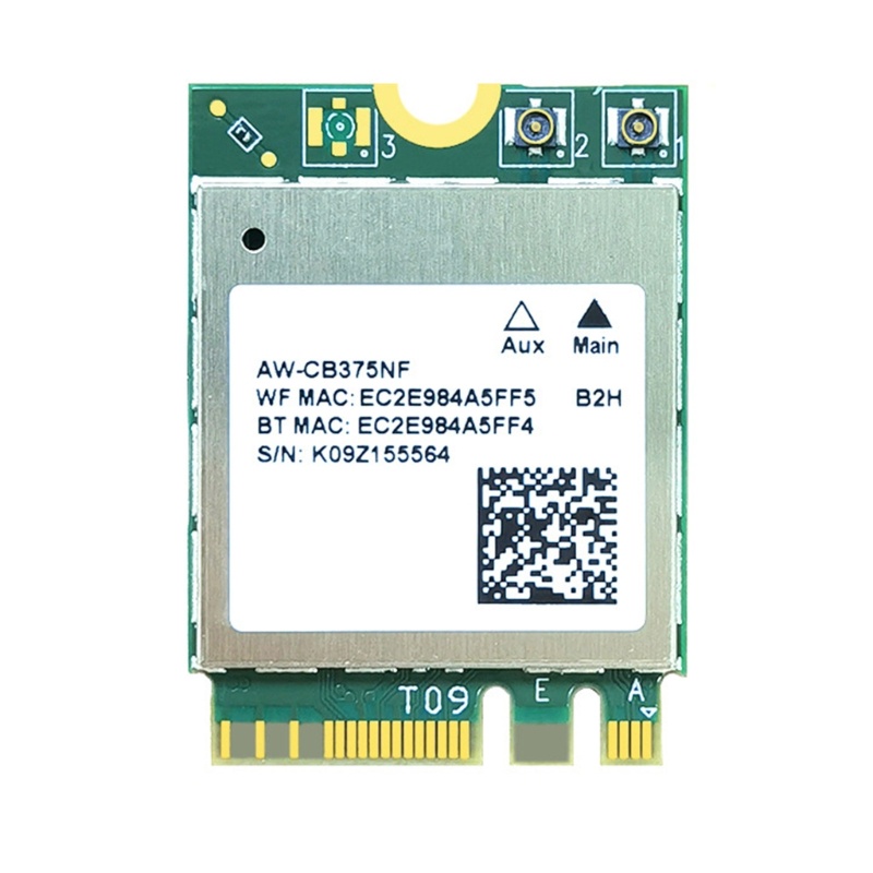 CH* การ์ดไร้สาย BT5.1 อะแดปเตอร์ WIFI Dual-band MINI PCIE RTL8822CE การ์ด WIFI