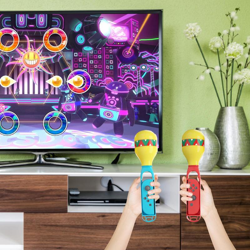 Sambasde Amigo จอยสติ๊กควบคุมเกม สําหรับ Nintendo Switch & Switch Oled JoyCon