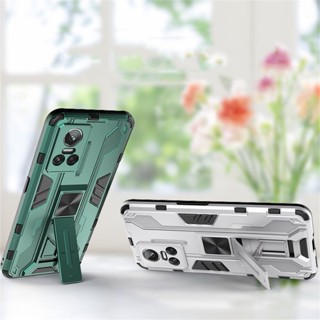 เคสโทรศัพท์มือถือ กันกระแทก พร้อมขาตั้ง สําหรับ Realme GT Neo 3 3T 2 2T Q3 Pro