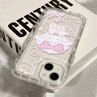 เคสโทรศัพท์ซิลิโคน TPU ใส แบบนิ่ม กันกระแทก สําหรับ IPhone 11 13 14 12 Pro 7 8 6 6s Plus XS Max X XR