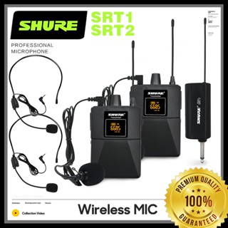 Lavalier microphone plus headset microphoneSHUER SRT1 SRT2 ไมโครโฟนสัมภาษณ์ ไมค์หนีบปกเสื้อ และชุดหูฟังไมโครโฟน  เหมาะสำ