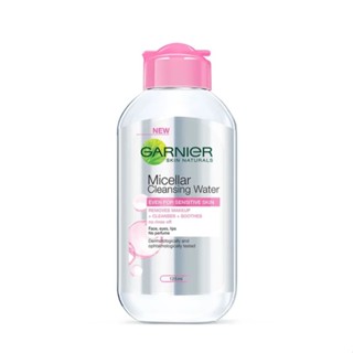 GARNIER Skin Naturals Micellar Cleansing Water Even For Sensitive Skin ที่เช็ดเครื่องสำอาง 125ml