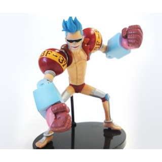 Franky Extra Version ของแท้ JP แมวทอง - Half Age Characters Bandai [โมเดลวันพีช]