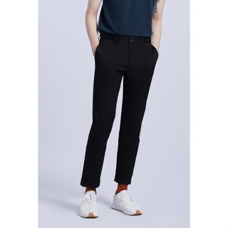 LTD กางเกงชิโน่ทรงสลิม ผู้ชาย สีดำ | Chino Pants (Slim fit) | 3422