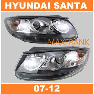 ฝาครอบไฟหน้า และไฟหน้า สําหรับ HYUNDAI SANTA FE 07-12 ไฟหน้า​ /เลนส์ไฟหน้า/ไฟหน้าสําหรับ/ไฟท้าย/เลนส์ไฟหน้า