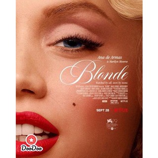 DVD Blonde (2022) บลอนด์ (เสียง ไทย/อังกฤษ | ซับ ไทย/อังกฤษ) หนัง ดีวีดี