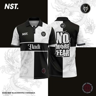 Nmf BLACKWHITE WIRANAGA RETRO JERSEY