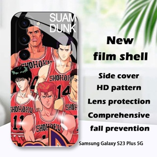 เคสมือถือ แบบแข็ง ลายการ์ตูนสแลมดังก์ กันกระแทก ป้องกันกล้อง สําหรับ Samsung Galaxy S23 Plus S23 Ultra S23 S22 Plus Ultra 5G