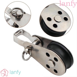 Lanfy อะไหล่รอกลากจูง สเตนเลส 25 มม. สําหรับเรือใบ เครน