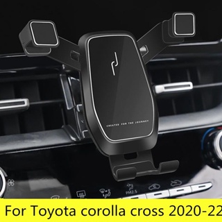 ที่วางโทรศัพท์มือถือ แบบไร้สาย ดัดแปลง สําหรับ Toyota corolla cross 2020 2021 2022