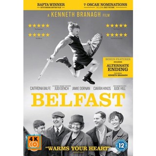 หนัง DVD ออก ใหม่ Belfast (2021) เบลฟัสต์ (เสียง อังกฤษ | ซับ ไทย/อังกฤษ) DVD ดีวีดี หนังใหม่