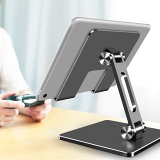 Tablet stand แบน วงเล็บ อลูมิเนียมอัลลอย เดสก์ทอป ปรับได้ คอมพิวเตอร์ ฐาน ใช้กับ หัวเว่ย ข้าวฟ่าง ซัมซุง ipad พาเลท