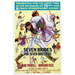 DVD ดีวีดี Seven Brides for Seven Brothers (1954) 7 คู่ชู้ชื่น (เสียง ไทย/อังกฤษ | ซับ อังกฤษ) DVD ดีวีดี