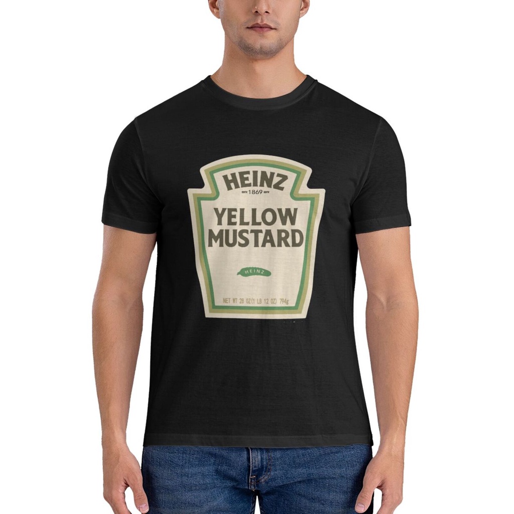 Heinz Yellow Mustard Casual Tshirts Big