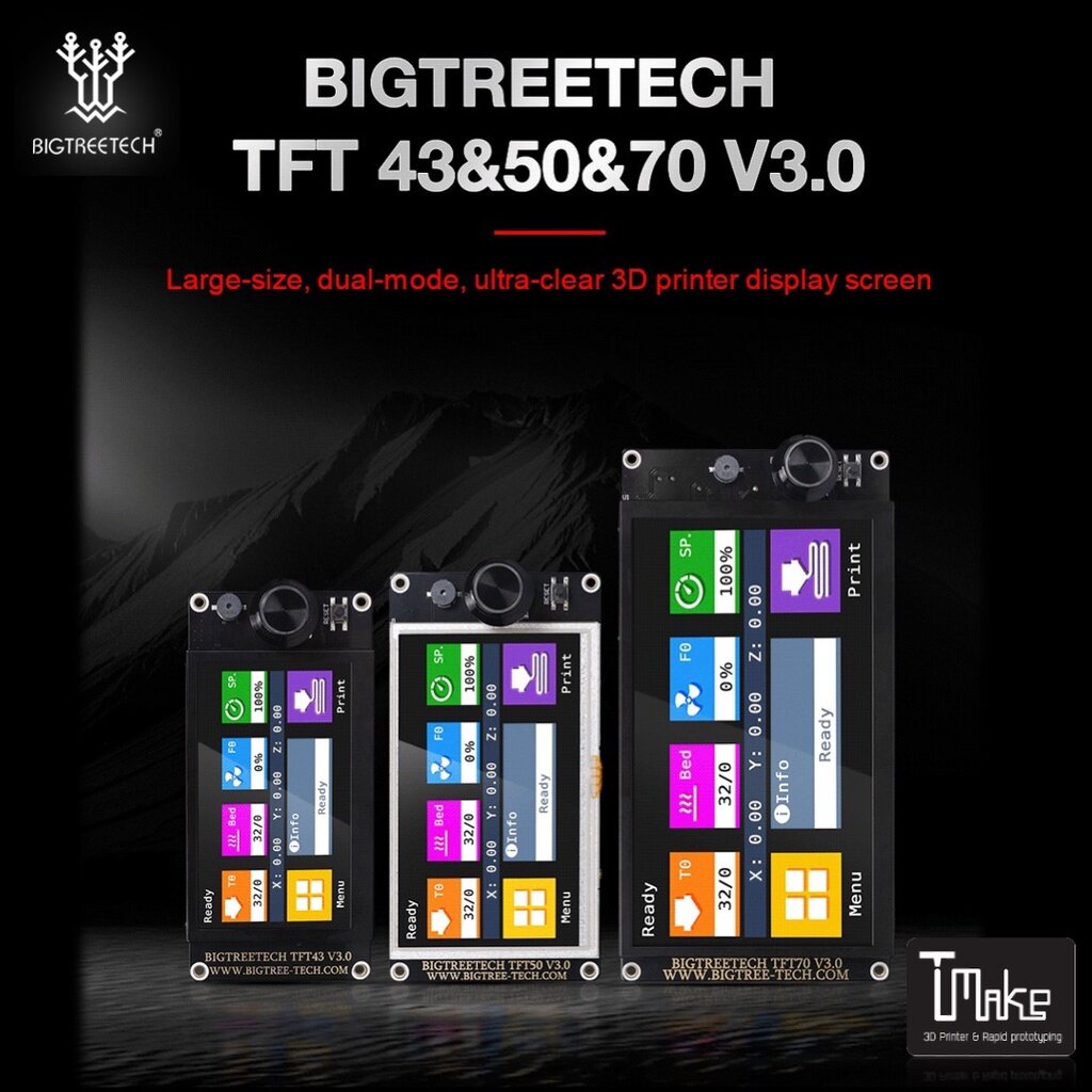 BTT TFT43/TFT50/TFT70 V3.0 Display Touch Screen