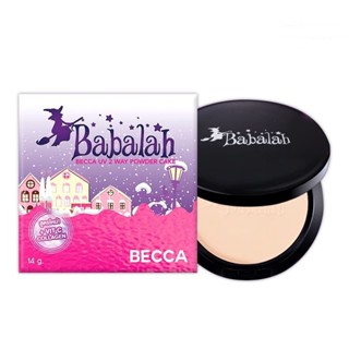 Babalah BECCA UV 2way Powder Cake X Due 7g. บาบาร่า เบคก้า ยูวี ทูเวย์ พาวเดอร์ เพิ่มตัวบำรุง Vit C+E และ Collagen