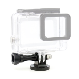 Feichao อะแดปเตอร์ขาตั้งกล้องอลูมิเนียม CNC พร้อมสกรูโลหะยาว สําหรับ GOPRO XIAOYI GITUP SJCAM