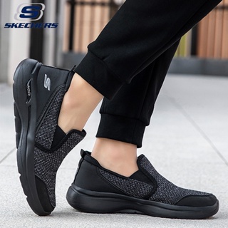 Skechers_ GOWALK ArchFit ใหม่ รองเท้ากีฬา รองเท้าวิ่งลําลอง ผ้าตาข่าย ระบายอากาศ แฟชั่นสําหรับผู้ชาย