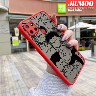 เคสโทรศัพท์มือถือ ซิลิโคนนิ่ม ขอบสี่เหลี่ยม กันกระแทก ลายการ์ตูนสนูปปี้ สําหรับ Realme C12 Narzo 20 Narzo 30A C25 C25s Narzo 50A