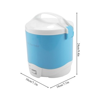 เครื่องใช้ไฟฟ้าในบ้าน หม้อหุงข้าว 1.6 ลิตร ขนาดใหญ่ 24v รถบรรทุก หม้อหุงข้าว 1.6L หม้อหุงข้าวแบบพกพามัลติฟังก์ชั่น หม้อ