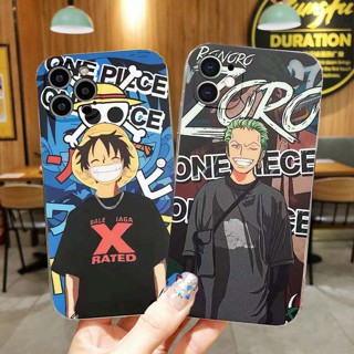 Casing For iPhone 14 Plus 13 12 11 Pro Max Mini 6 6S 7 8 X XR Xs 14ProMax 13ProMax 12ProMax 11ProMax 13Mini 12Mini 6+ 6s+ 7+ 8+ Handsome ONE PIECE Luffy Zoro Phone Case 1MDD 53