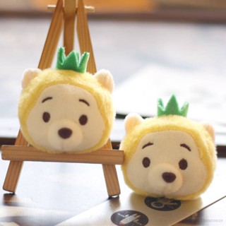 พวงกุญแจ จี้ตุ๊กตาหมีพูห์ GP1 PG1 Pineapple Winnie The Pooh ของเล่นสําหรับเด็ก